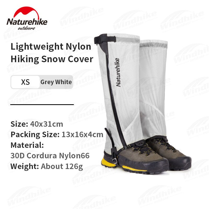 Naturehike Lightweight Portable Hiking Snow Cover Outdoor Climbing Windproof Wear Resistant High Quality Leg Protection Cover